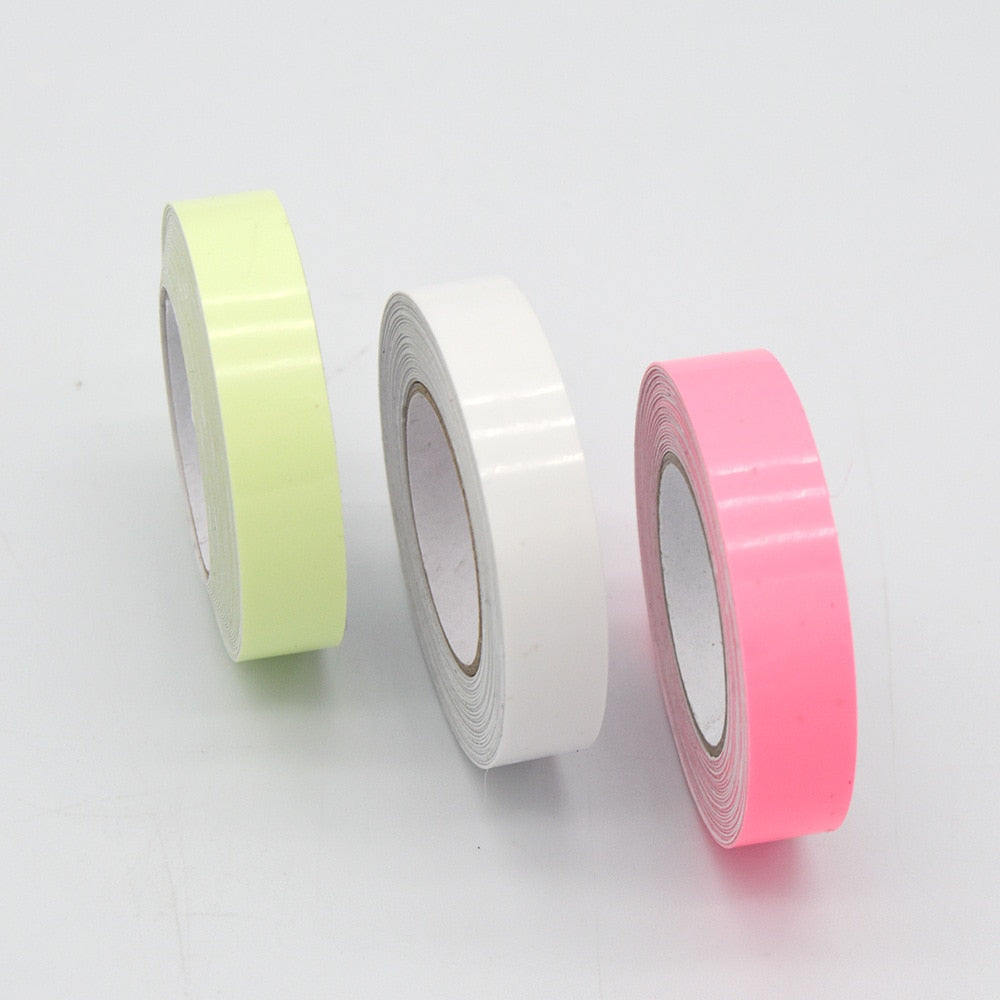 Glow In The Dark Sticker TapeIlluminate your surroundings with our Luminous Tape. This self-adhesive tape glows in the dark, making it perfect for emergency signage, safety markings, and decoratDark Sticker Tape