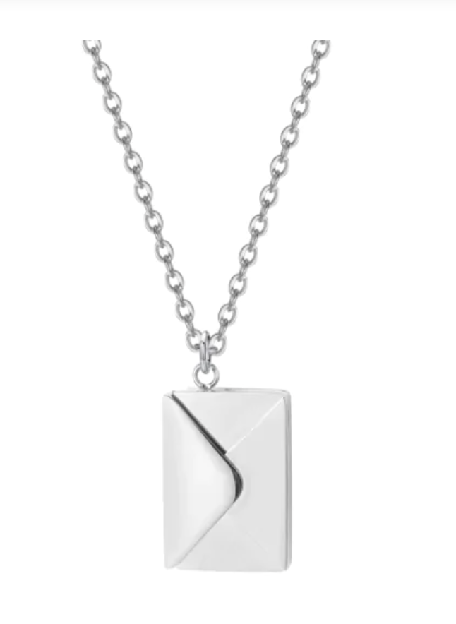 Envelope NecklaceAre you looking for an incomparable, yet meaningful gift to express your love or appreciation? Then look no further â the Envelope Necklace is here to save the dayEnvelope Necklace