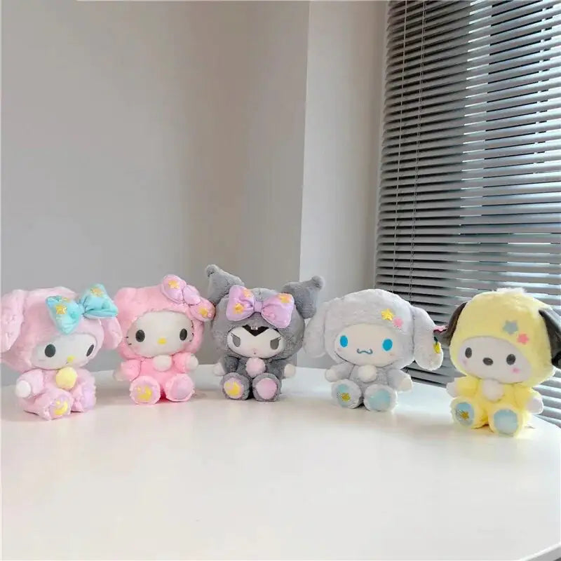Sanrio Star Characters PlushiesTransform Your Space with Adorable Sanrio Star Characters Plushies Bring joy and charm into any room with these delightful plushies. Featuring your favorite Sanrio cSanrio Star Characters Plushies