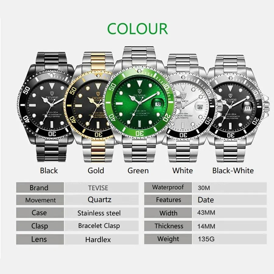 Luxury Men's Casual Quartz WatchElevate Your Style with Luxury Men's Casual Quartz WatchStep into sophistication with our Luxury Men's Casual Quartz Watch, meticulously crafted to blend timeless elCasual Quartz Watch