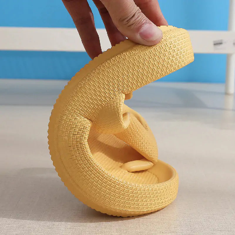 Trendy Slides Pillow SlippersIntroducing the Trendy Slides Pillow Slippers! These versatile and comfortable slippers are perfect for any occasion, whether you're relaxing at home or enjoying a dTrendy Slides Pillow Slippers