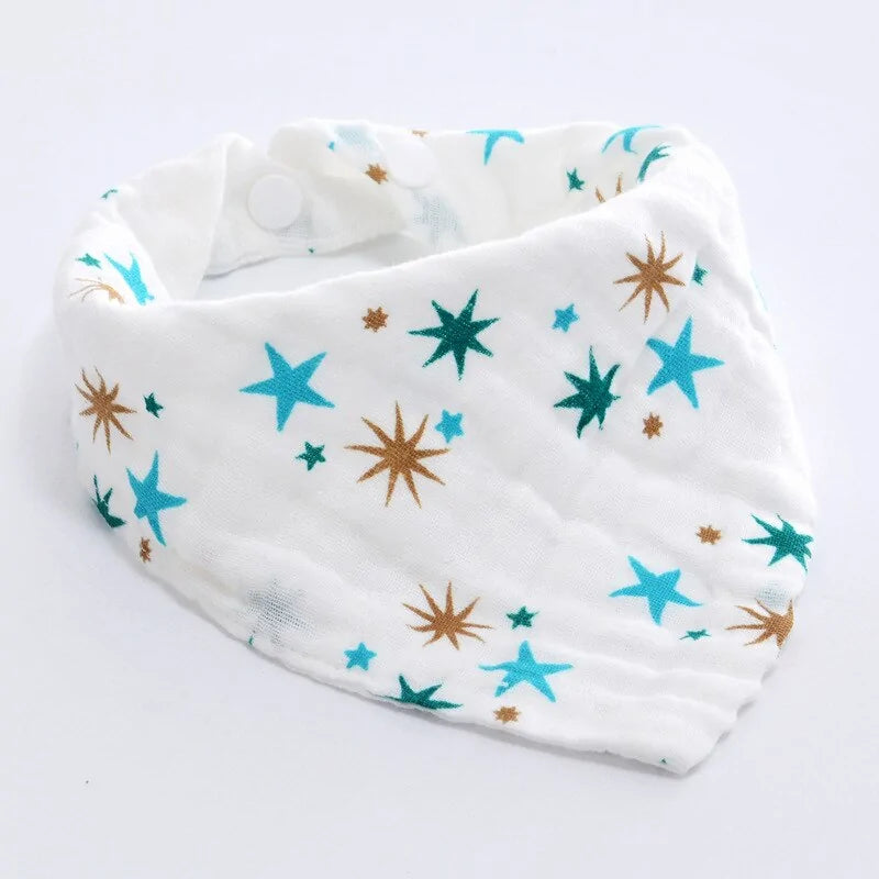 Baby BibsUpgrade your baby's mealtime essentials with our premium Baby Bibs, combining practicality with effortless style. These bibs are meticulously crafted from 100% cottoBaby Bibs
