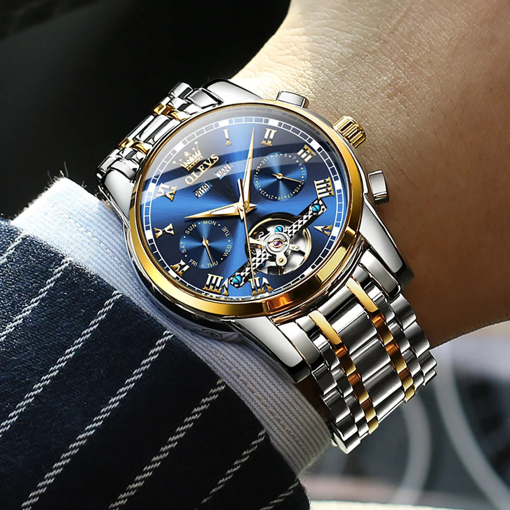 Men's Automatic WatchesElevate Your Style with Men's Automatic WatchesUpgrade your wristwear with our collection of Men's Automatic Watches. These timepieces blend timeless elegance with cAutomatic Watches