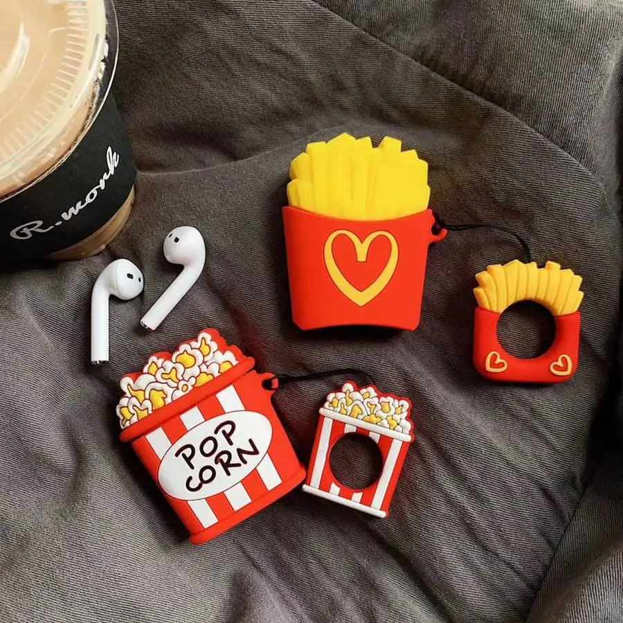 Fries And Popcorn AirPod CasesAdd Fun to Your Tech with Fries and Popcorn AirPod Cases Show off your love for snacks with our quirky Fries and Popcorn AirPod Cases. These playful designs not onlyPopcorn AirPod Cases