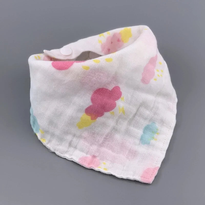 Baby BibsUpgrade your baby's mealtime essentials with our premium Baby Bibs, combining practicality with effortless style. These bibs are meticulously crafted from 100% cottoBaby Bibs