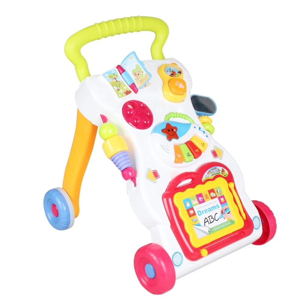 Baby Walker TrolleySupport Your Baby’s First Steps with ConfidenceWatch your little one take their first steps with our Baby Walker Trolley. Designed for stability and safety, this troBaby Walker Trolley