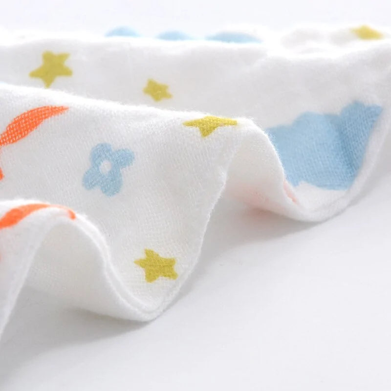 Baby BibsUpgrade your baby's mealtime essentials with our premium Baby Bibs, combining practicality with effortless style. These bibs are meticulously crafted from 100% cottoBaby Bibs