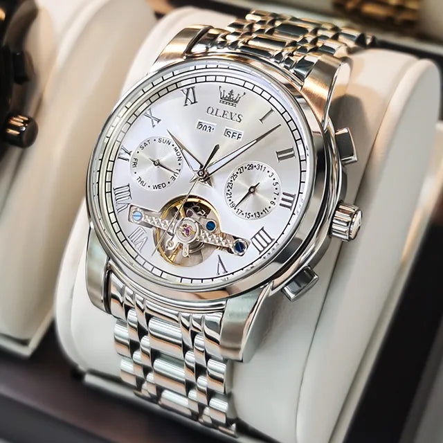 Men's Automatic WatchesElevate Your Style with Men's Automatic WatchesUpgrade your wristwear with our collection of Men's Automatic Watches. These timepieces blend timeless elegance with cAutomatic Watches