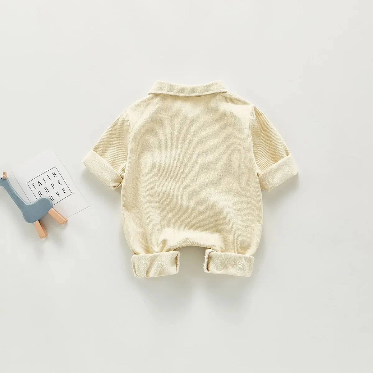 Baby JumpsuitIntroducing the Baby Jumpsuit: Cozy Comfort for Your Little One's Style Journey!Upgrade your little one's wardrobe with our adorable Baby Jumpsuit—a must-have for auBaby Jumpsuit