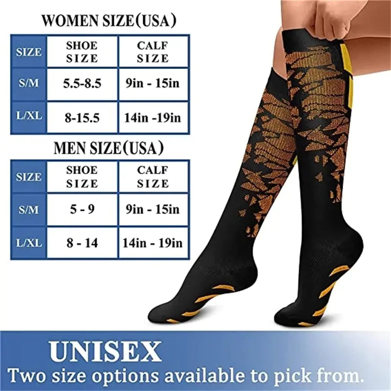 Graduated Compression Sports Recovery SocksElevate Your Recovery Game with Our Graduated Compression Sports Recovery Socks!Get ready to bounce back from intense workouts and conquer your fitness goals with ouGraduated Compression Sports Recovery Socks
