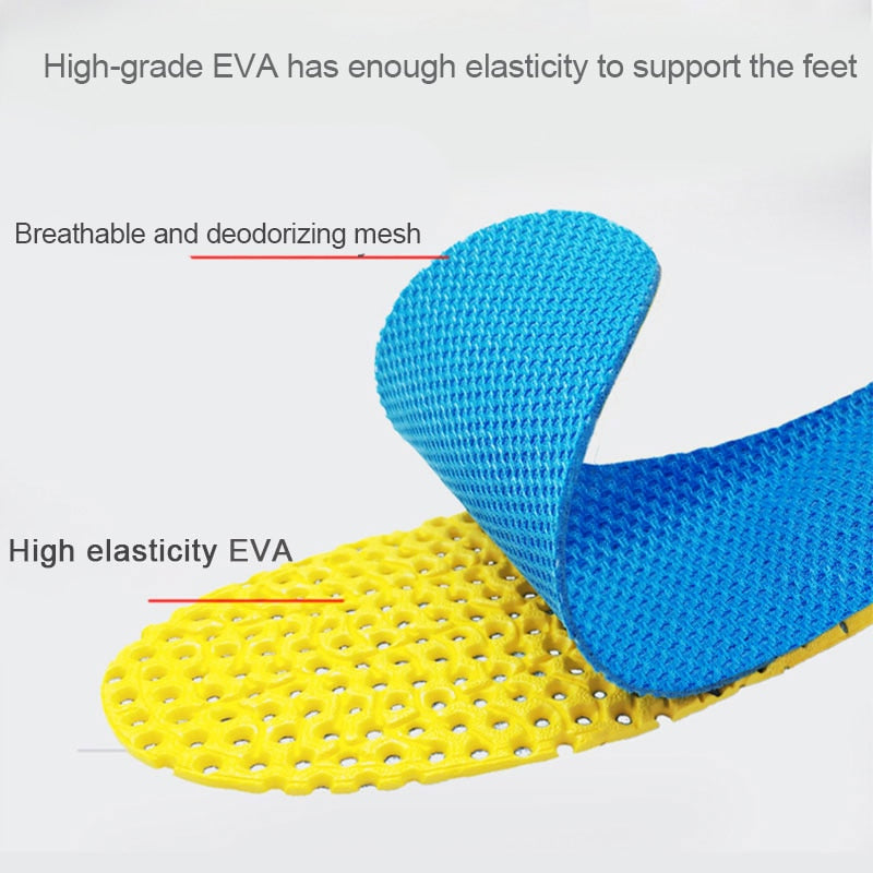 Memory Foam Insoles For ShoesElevate your sports and active lifestyle with our innovative Honeycomb Mesh Sports Insoles! Designed to provide exceptional comfort and support, these insoles are thMemory Foam Insoles