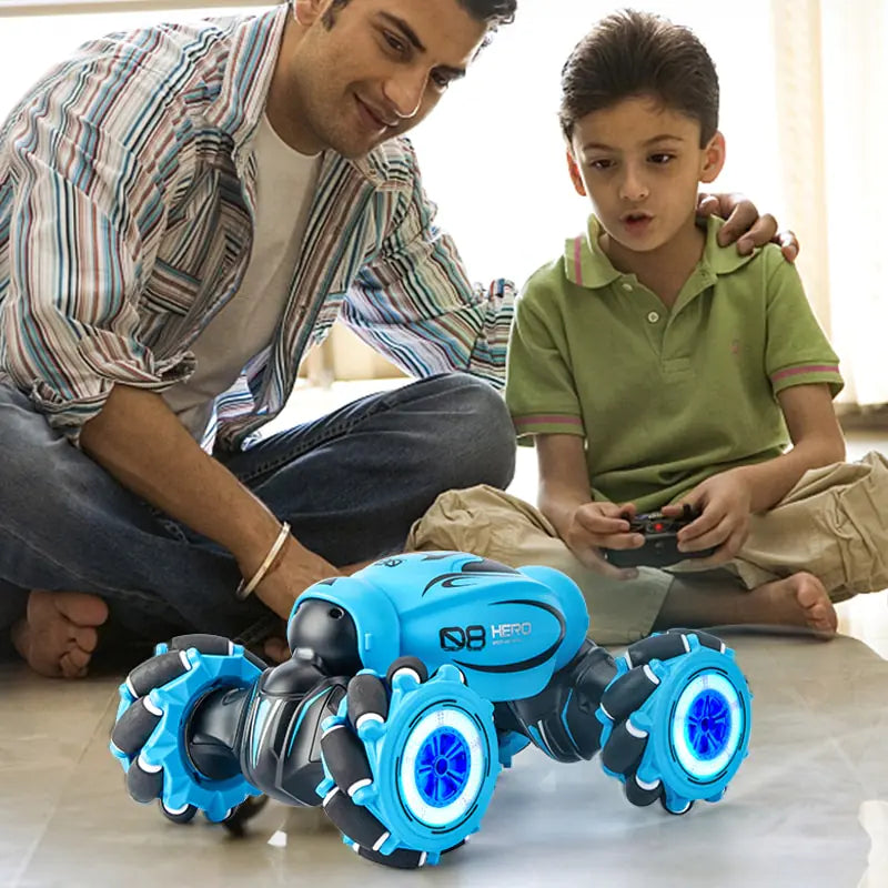 RC Car Stunt Remote Control CarIntroducing the RC Car Stunt Remote Control Car – the ultimate thrill ride for adrenaline junkies and remote control enthusiasts! With its cutting-edge design and foRC Car Stunt Remote Control Car