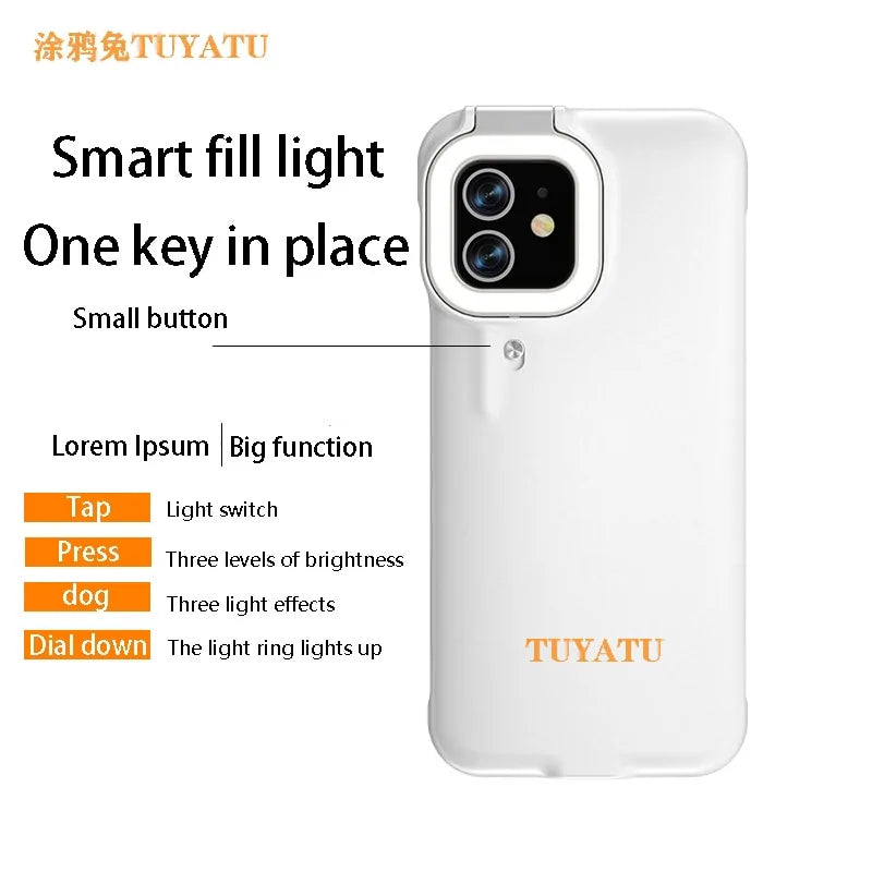LED Flash Phone Cases for iPhone: Selfie Light EditionIntroducing the ultimate companion for your iPhone 14 Pro Max – our Silicone Case! Engineered with precision and packed with features, it's more than just a case, itLED Flash Phone Cases