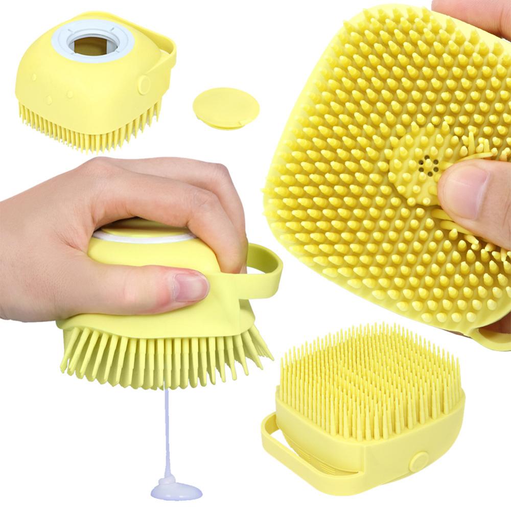 Cute Dog Bath BrushThe Cute Dog Bath Brush is engineered to provide your pet with a refreshing and invigorating bathing experience. Featuring a multifunctional comb, this brush doublesCute Dog Bath Brush