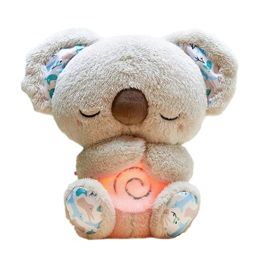 Baby Plush Doll Breathing Bear Baby Soothing Otter Toy Kids Music SleeCute Capybara Baby Sound Machine with Music Lights Rhythmic Breathing Motion Comfort Doll Baby Sleep Soother for Newborn Infants

Feature:

1.Soothing Comfort: EmbraBaby Plush Doll Breathing Bear Baby Soothing Otter Toy Kids Music Sleep Playmate Sleeping Companion Sound Light Doll Toy Gifts