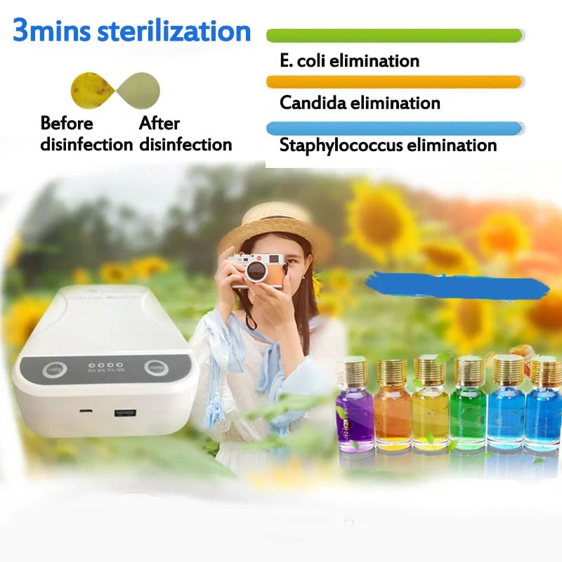 UV Phone SanitizerKeep Your Phone Germ-Free with the UV Phone SanitizerProtect your health with the UV Phone Sanitizer, designed to eliminate up to 99.9% of germs and bacteria from yoUV Phone Sanitizer