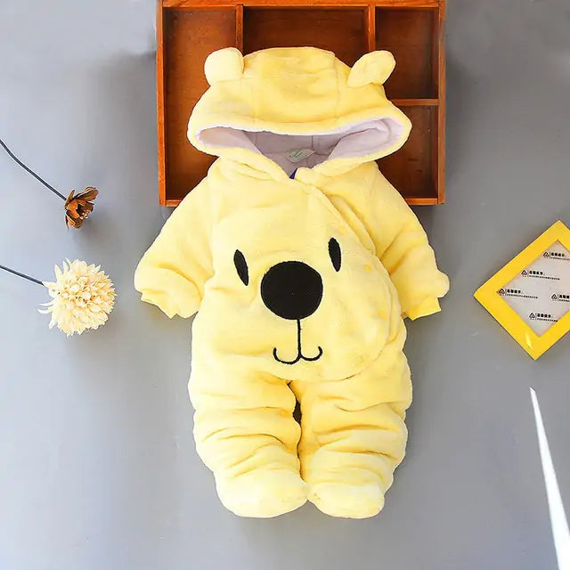 Winter Baby FootiesGet ready for cozy cuddles and chilly adventures with our Winter Baby Footies – the ultimate must-have for your little one's winter wardrobe! As the leaves fall and Winter Baby Footies