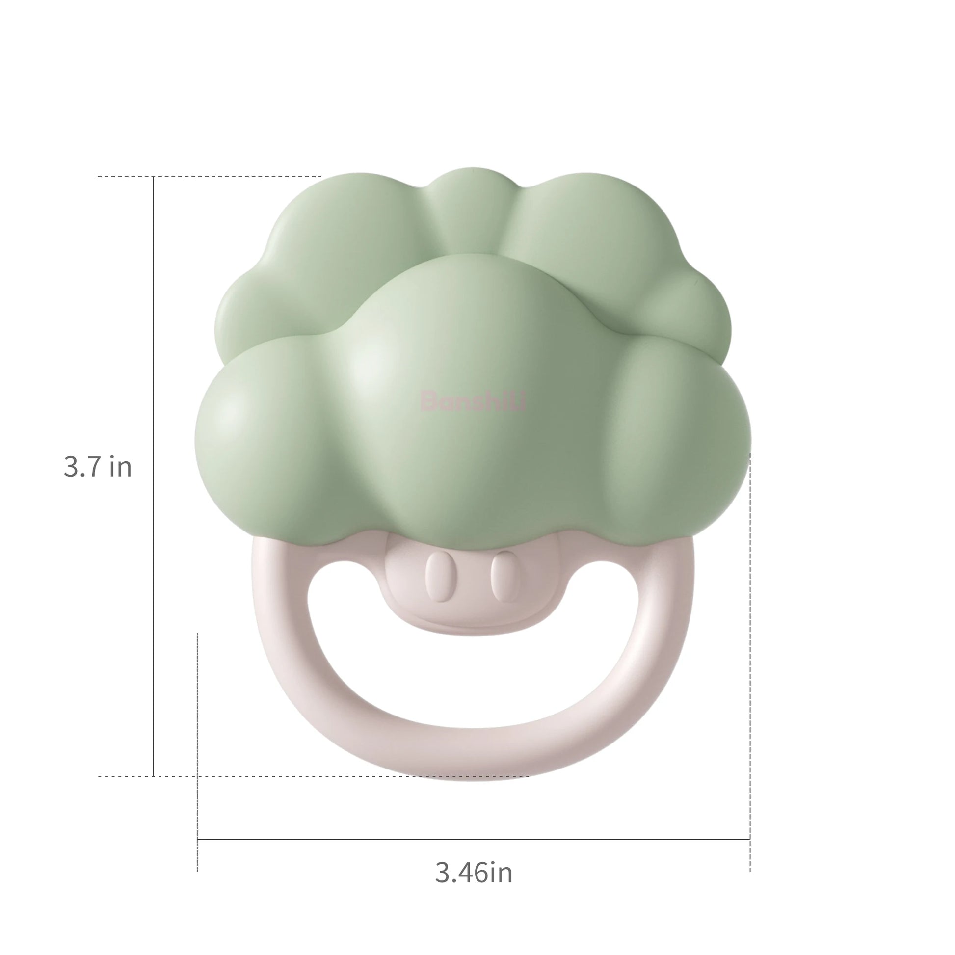 BANSHILI Baby cartoon hand drum newborn toddler toys 6-12 months earlyBANSHILI Baby cartoon hand drum newborn toddler toys 6-12 months early education educational training grasp
