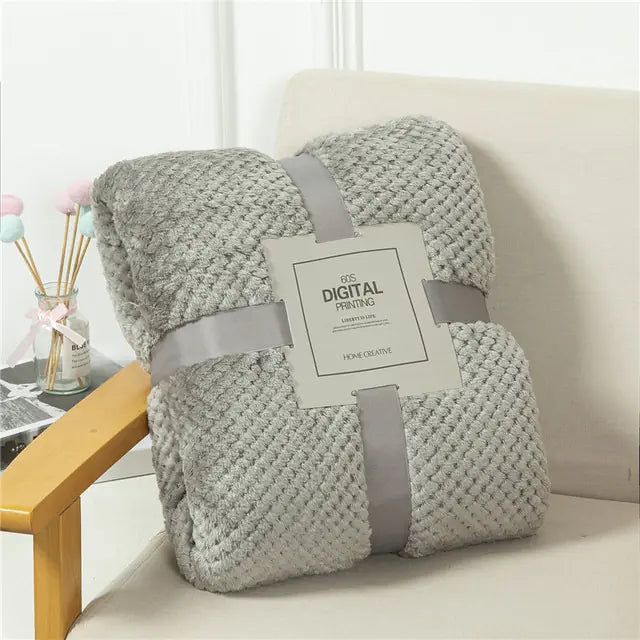 Fluffy Plaid Winter Bed BlanketsIntroducing our Fluffy Plaid Winter Bed Blankets – the ultimate blend of warmth and style to elevate your winter sanctuary!Wrap yourself in luxury with our Soft CoraFluffy Plaid Winter Bed Blankets