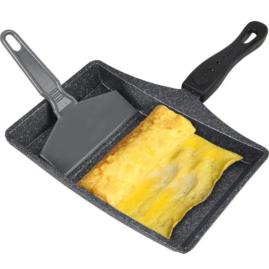 Non-Stick Wave Bottom SaucepanIntroducing the Non-Stick Wave Bottom Tamagoyaki Omelette Saucepan, a versatile frying pan designed specifically for creating delicious and perfectly rolled Japanese-Stick Wave Bottom Saucepan