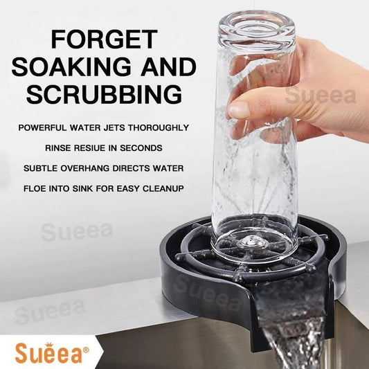 Glass Rinser Automatic Cup WasherFor a quick, easy and efficient way to get your cups and glasses sparkling, the Glass Rinser Automatic Cup Washer is the perfect solution. Whether youâre washing bGlass Rinser Automatic Cup Washer