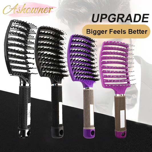 Massage Hair CombLooking for an easy way to detangle your hair without the pain? Look no further than the Massage Hair Comb! This professional-grade comb is designed to glide throughMassage Hair Comb