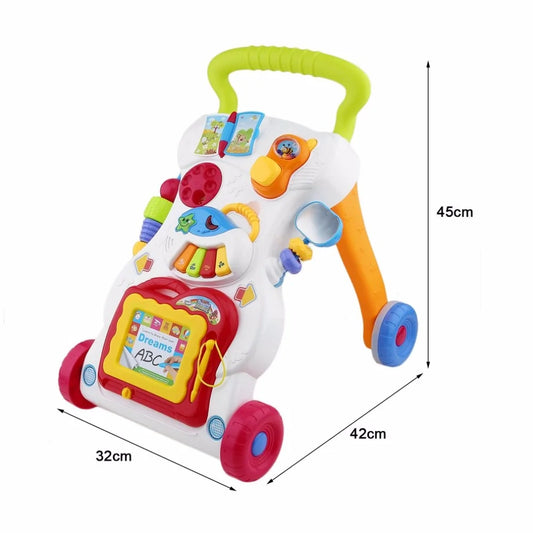 Baby Walker TrolleySupport Your Baby’s First Steps with ConfidenceWatch your little one take their first steps with our Baby Walker Trolley. Designed for stability and safety, this troBaby Walker Trolley