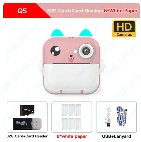 Kids Digital CameraCapture Memories Like a ProEmpower your little photographer with the Kids Digital Camera. Designed for small hands and big imaginations, this camera lets children exKids Digital Camera