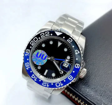 Men's Luxury Automatic Watch with Sapphire & Stainless SteelStainless steel case
41mm diameter, 13mm thickness
20mm band width
28.5mm dial diameter
Sapphire glass mirrorLuxury Automatic Watch