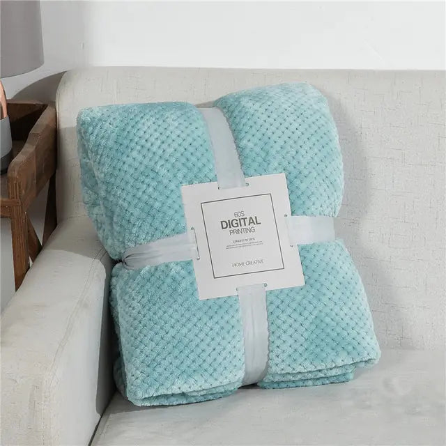 Fluffy Plaid Winter Bed BlanketsIntroducing our Fluffy Plaid Winter Bed Blankets – the ultimate blend of warmth and style to elevate your winter sanctuary!Wrap yourself in luxury with our Soft CoraFluffy Plaid Winter Bed Blankets