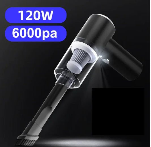 Car Vacuum Cleaner 120W Car WirelessKeep your car spotless with our powerful Wireless Car Vacuum Cleaner! With 120W of suction power, this compact vacuum efficiently tackles dirt, crumbs, and pet hair.Car Vacuum Cleaner 120W Car Wireless