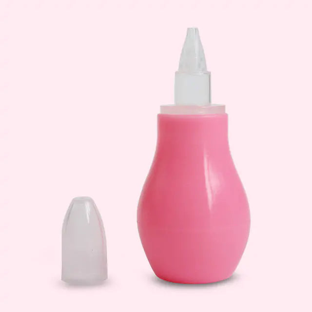 Baby Nasal AspiratorIntroducing the Baby Nasal Aspirator, your trusted ally in clearing your baby's stuffy nose safely and effectively. With its soft suction nozzle, this aspirator is gBaby Nasal Aspirator
