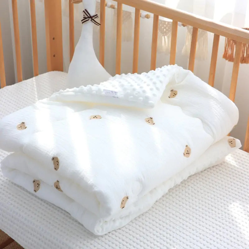 Winter Baby DuvetWrap your little one in warmth and cuteness with our Winter Baby Duvet With Filler! Crafted with care, this duvet is designed to keep your baby snug and comfortable Winter Baby Duvet