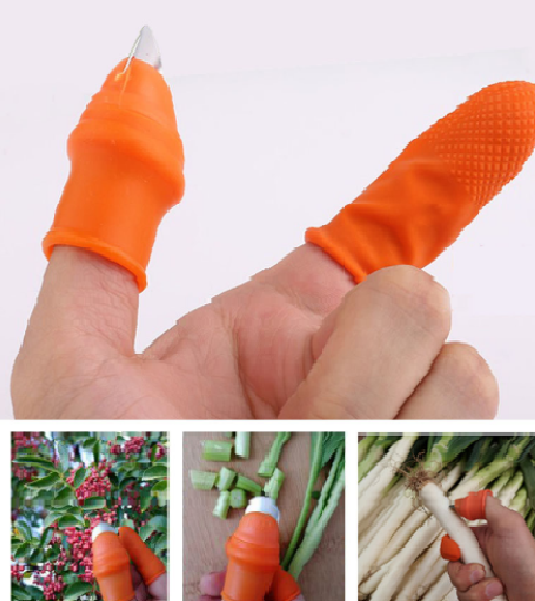 Silicone Finger Plant BladeLooking for an innovative and convenient way to harvest your vegetables? Look no further than the Silicone Finger Plant Blade! This unique product is made of siliconSilicone Finger Plant Blade