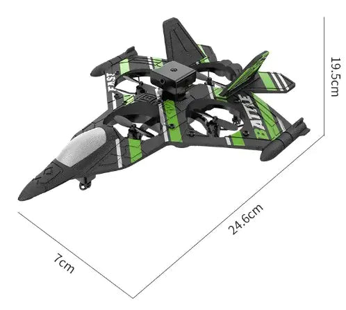 New Remote Control Bubble PlaneSoar into Adventure!Unleash the thrill of flight with the New Remote Control Fighter Bubble Plane! Crafted from high-quality plastic and EVA/foam, this oversized toyRemote Control Bubble Plane