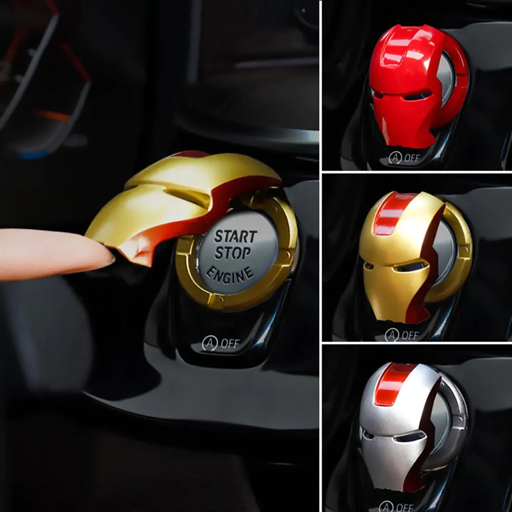 Car Accessories Engine Ignition Protective CoverTransform your daily drive into a superhero mission with our Marvel Iron Man Car Accessories! Specifically designed for Iron Man enthusiasts, this Interior Engine IgCarCar Accessories Engine Ignition Protective Cover