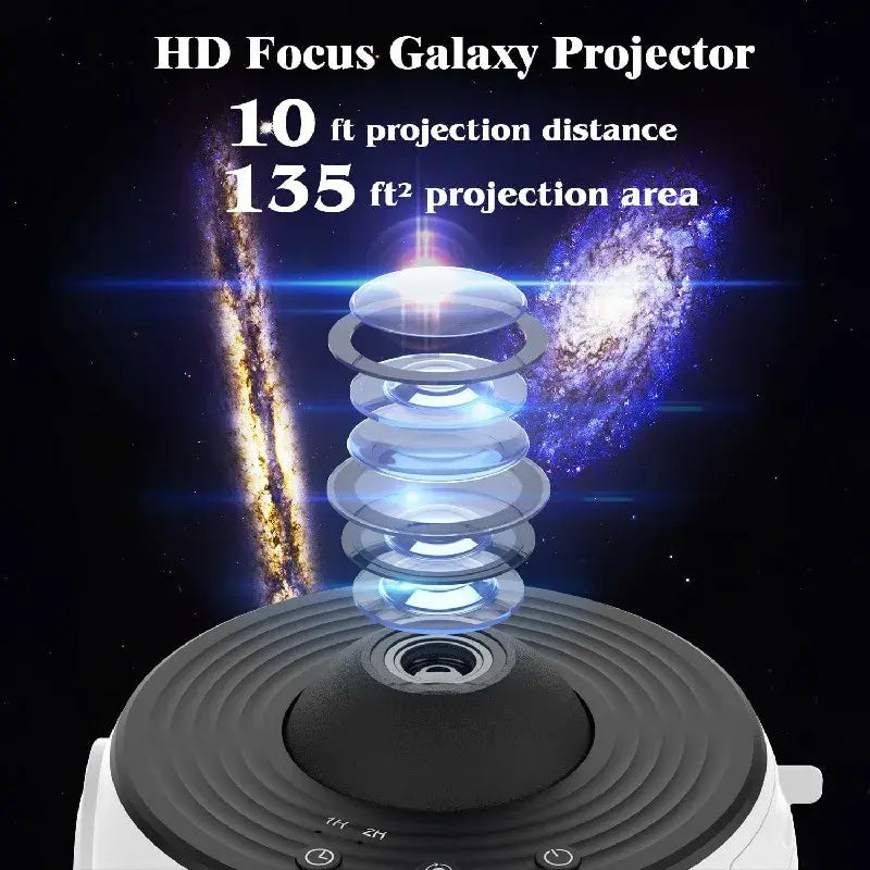 Galaxy Night Light Projector LampEmbark on a journey through the cosmos without leaving your room with our Galaxy Night Light Projector Lamp! Transform any space into a mesmerizing galaxy with this Galaxy Night Light Projector Lamp