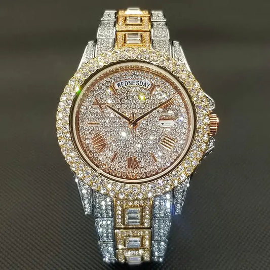 Men's Luxury Crystal WatchesUnveiling Our Exquisite Men's Luxury Crystal Watches: Elevate Your Style with Timeless Elegance!Indulge in luxury with our Men's Luxury Crystal Watches, crafted to pLuxury Crystal Watches