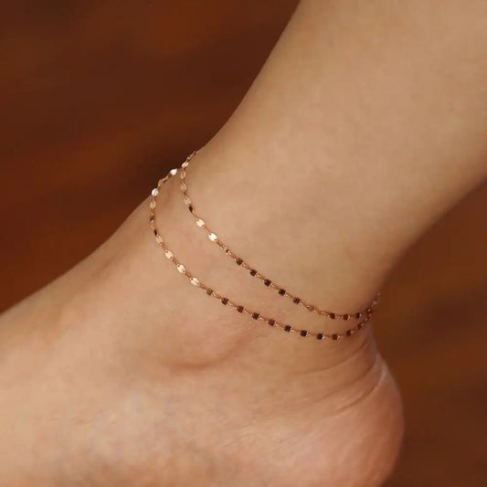 Leg Minimalist AnkletsEnhance Your Ankles with EleganceAdorn your ankles with our minimalist anklets, designed to complement your style effortlessly. Crafted with delicate materials, theyLeg Minimalist Anklets