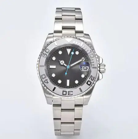 Men's Luxury Automatic Watch with Sapphire & Stainless SteelStainless steel case
41mm diameter, 13mm thickness
20mm band width
28.5mm dial diameter
Sapphire glass mirrorLuxury Automatic Watch