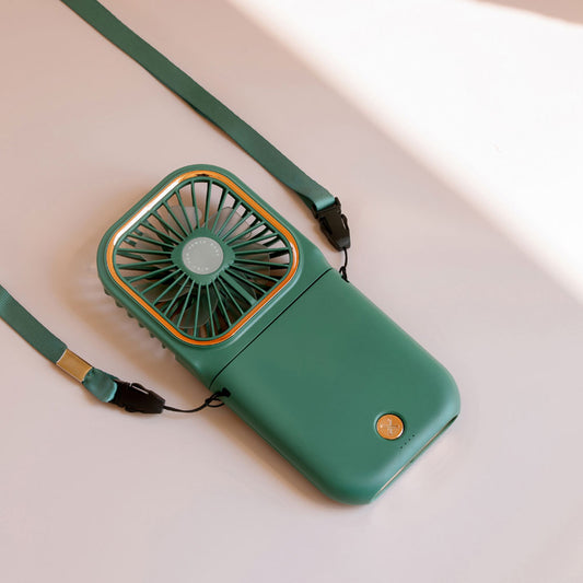 Mini Cooling  Foldable FanDon't let the heat get you down this summer! The Mini Cooling Fan Foldable Neck is here to help. This handy little fan can be hung around your neck, so you'll alwaysMini Cooling Foldable Fan