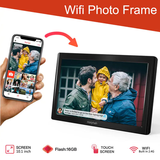 Digital Photo FrameDisplay Memories in Vibrant Detail:Transform your space with our Digital Photo Frame. Showcase cherished moments with vivid clarity and dynamic display options, makiDigital Photo Frame
