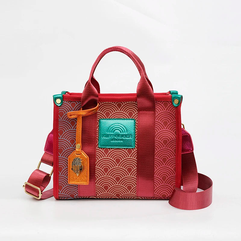 KURT GEIGER LONDON Canvas Tote Bag Large Capacity Handbag Luxury Designer Brands Crossbody Bags New Women's Shoulder Purse Bag