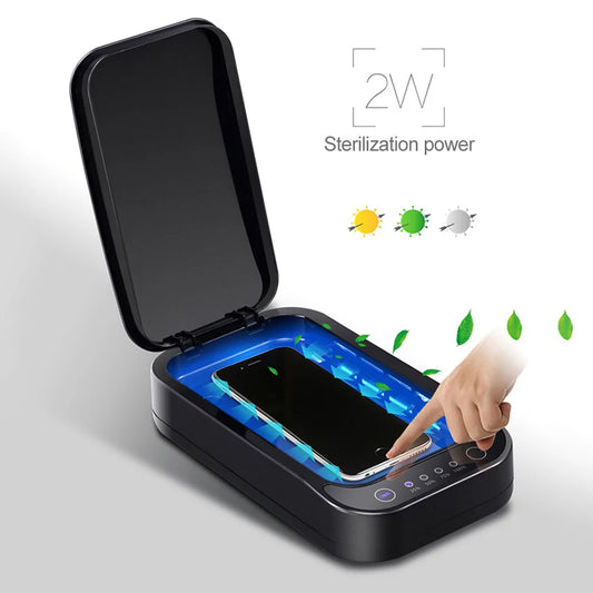 Cell Phone SanitizerIntroducing the ultimate device for modern health and convenience—the A1 Series UV Sterilizer with optional Wireless Charging. This innovative gadget is designed to Cell Phone Sanitizer