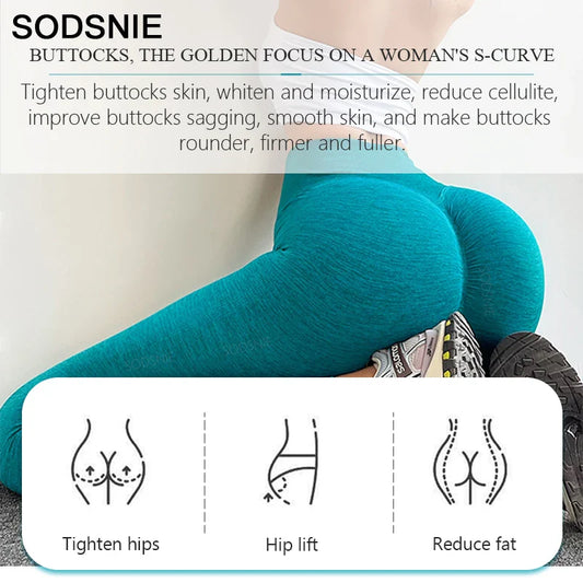 Butt enhancement cream for firming, lifting, and cellulite reduction with amino acid and collagen.