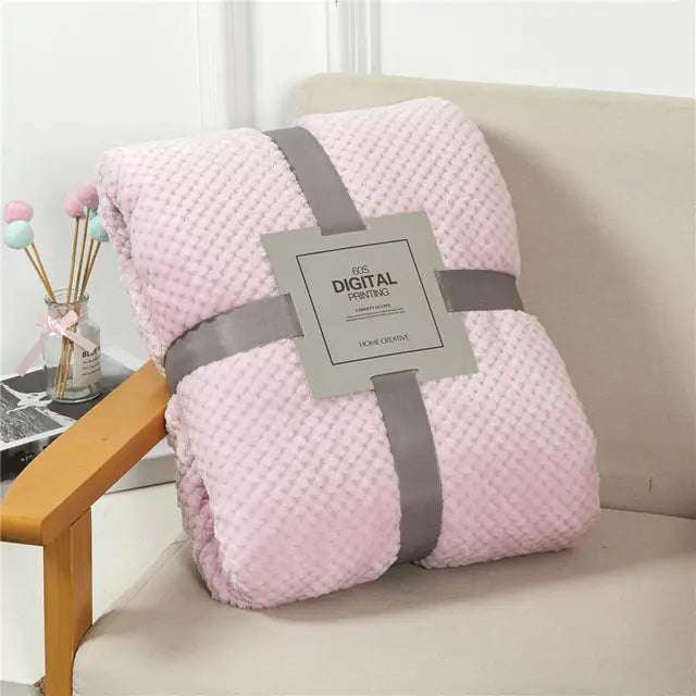 Fluffy Plaid Winter Bed BlanketsIntroducing our Fluffy Plaid Winter Bed Blankets – the ultimate blend of warmth and style to elevate your winter sanctuary!Wrap yourself in luxury with our Soft CoraFluffy Plaid Winter Bed Blankets
