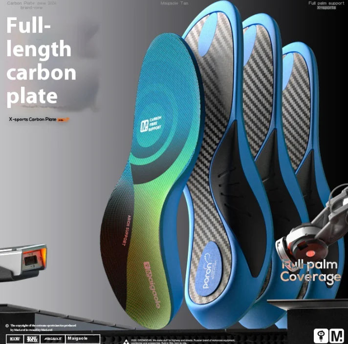 Full Palm Carbon PlateElevate your athletic performance with Carbon Fiber Poron Insoles — designed for both professional competition and running. Made from premium carbon fiber poron mateFull Palm Carbon Plate