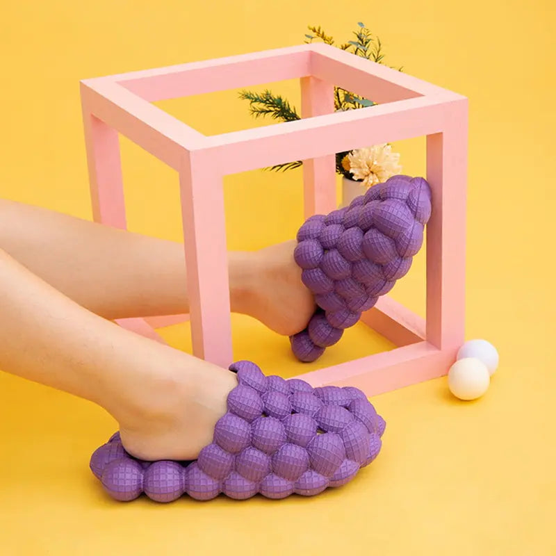 Bubble Slides SlippersIntroducing our Bubble Slides Slippers: Walk on Clouds with Every Step!Experience the ultimate comfort and style with our Bubble Slides Slippers – the perfect footweBubble Slides Slippers