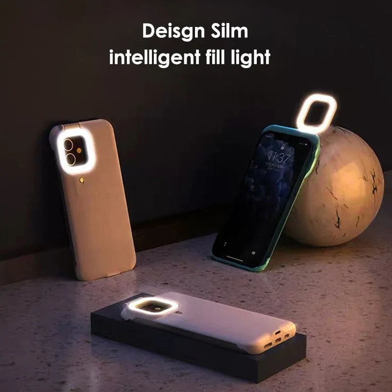 LED Flash Phone Cases for iPhone: Selfie Light EditionIntroducing the ultimate companion for your iPhone 14 Pro Max – our Silicone Case! Engineered with precision and packed with features, it's more than just a case, itLED Flash Phone Cases