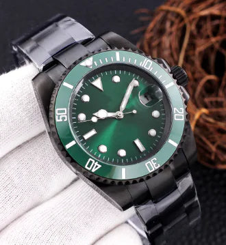 Men's Luxury Automatic Watch with Sapphire & Stainless SteelStainless steel case
41mm diameter, 13mm thickness
20mm band width
28.5mm dial diameter
Sapphire glass mirrorLuxury Automatic Watch